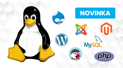 Logo Nový server pro webhosting Linux