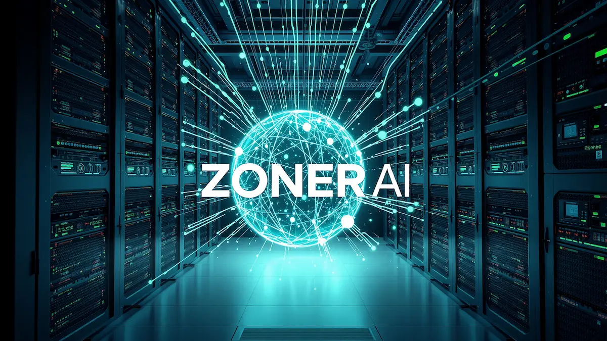 Logo AI cluster ZonerCloudu teď pohání ZONER AI!